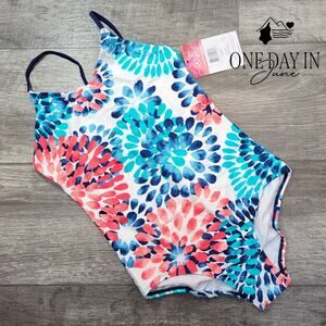 Kanu Surf Daisy One Piece Swimsuit Size 14